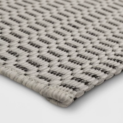 Resort Weave Outdoor Rug Gray - Project 62™ 1 Resort Weave Outdoor Rug Gray - Project 62™