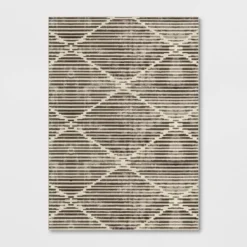 Kirk X Modern Striped Rug Black/White - Project 62™ -Cheap Project 62 Store GUEST 1dca6ad5 2c6a 4d0f 8a54 5f8904a0f767