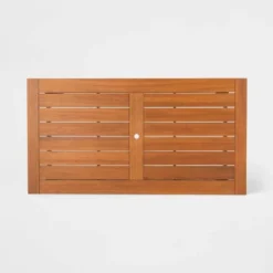 Kaufmann Wood Rectangle Patio Dining Table, Outdoor Furniture - Natural - Project 62™ -Cheap Project 62 Store GUEST 24721c92 039b 4c0f 91dc 4d943f23ace9