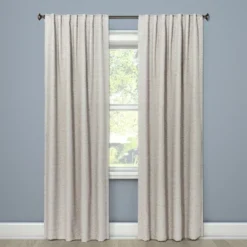1pc Blackout Doral Window Curtain Panel Cream - Project 62™ -Cheap Project 62 Store GUEST 271584f6 fc16 4422 a313 52e0eb6cd363