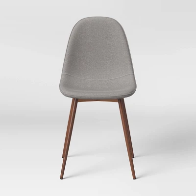 4pk Copley Upholstered Dining Chair Light Gray - Project 62™ 3 4pk Copley Upholstered Dining Chair Light Gray - Project 62™ - Image 3