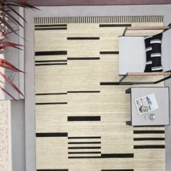 7' X 10' Outdoor Rug Multitier Bars Gray/Cream - Project 62™ 8 7' X 10' Outdoor Rug Multitier Bars Gray/Cream - Project 62™ -Cheap Project 62 Store GUEST 2fe2967b 1706 430c a81a f5d1b5bf2b5f