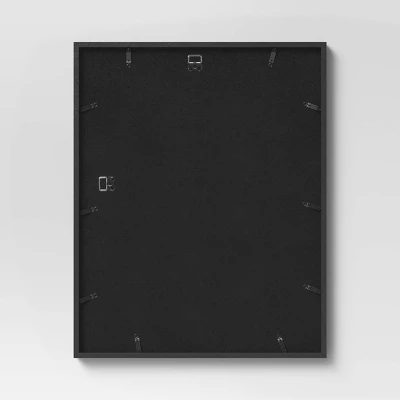 Thin Gallery Oversized Single Image Frame Black - Project 62™ 4 Thin Gallery Oversized Single Image Frame Black - Project 62™ - Image 4