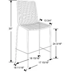 Set Of 2 Sodra Rounded Seat Wire Counter Height Barstool White - Project 62™ -Cheap Project 62 Store GUEST 32e6bf1f 04eb 4211 91df 6d43c3398d11