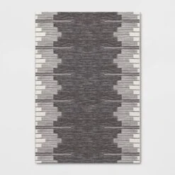 Graphic Steps Outdoor Rug Black - Project 62™ -Cheap Project 62 Store GUEST 3dc4be61 2c16 4e9c b3ba dcff89a56ec2