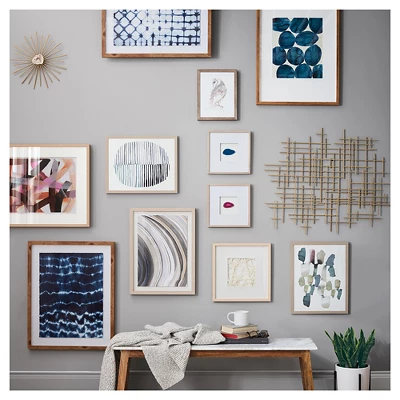 36"x30" Mid-Century Metal Wall Décor Gold - Project 62™ 1 36"x30" Mid-Century Metal Wall Décor Gold - Project 62™