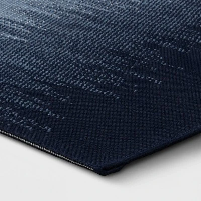 Indigo Ombre Outdoor Rug Blue - Project 62™ 2 Indigo Ombre Outdoor Rug Blue - Project 62™ - Image 2