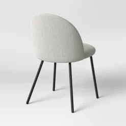 2pk Nils Metal Base Dining Chairs Gray Woven Fabric - Project 62™ -Cheap Project 62 Store GUEST 45a6c712 82aa 4778 97a5 304fda22d057