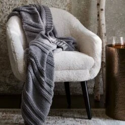 Harwell Modern Arm Barrel Chair With Wooden Legs Faux Shearling Cream - Project 62™ -Cheap Project 62 Store GUEST 4d1306cf 0de1 4393 812d 7db50c2c588c