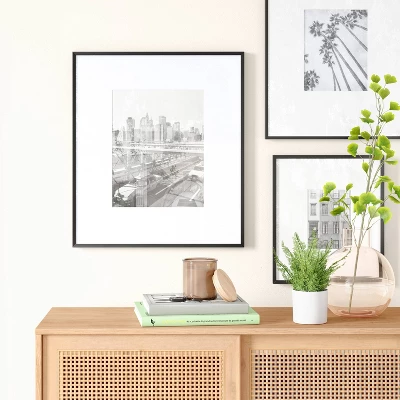 Thin Gallery Oversized Single Image Frame Black - Project 62™ 1 Thin Gallery Oversized Single Image Frame Black - Project 62™