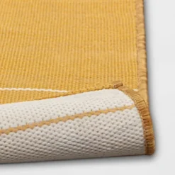 5' X 7' Outdoor Rug Broken Stripe Mustard - Project 62™ -Cheap Project 62 Store GUEST 5c62a8df c7f6 439f 92f2 955545e477df