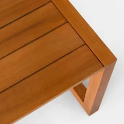 Kaufmann Wood Patio Coffee Table, Outdoor Furniture - Natural - Project 62™ -Cheap Project 62 Store GUEST 5ca55d2f 737d 49fb 9137 ea8713fea60e