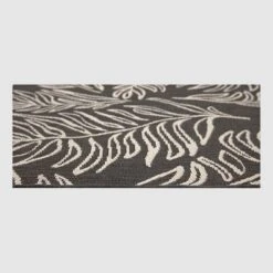 9' X 12' Leaves Outdoor Rug Black - Project 62™ -Cheap Project 62 Store GUEST 6159c83d 8bf4 4845 bc76 e6ac7e932b3b