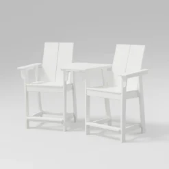Moore 3pc POLYWOOD Patio Counter Chair Set With Connecting Table - Project 62™ -Cheap Project 62 Store GUEST 7be98bfa 52a4 418f a101 3a24df3e435b