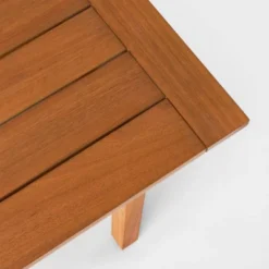 Kaufmann Wood Rectangle Patio Dining Table, Outdoor Furniture - Natural - Project 62™ -Cheap Project 62 Store GUEST 8f533994 1d4d 4a58 955d 56e63a00c0f8