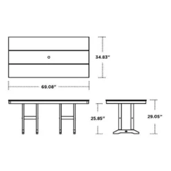 Moore 7pc POLYWOOD Dining Set - Project 62™ -Cheap Project 62 Store GUEST 98b25c7a 1b4d 4dd3 81c5 688f5c773911