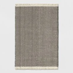 Chevron Woven Area Rug Black/White - Project 62™ -Cheap Project 62 Store GUEST 99d5d101 4f55 4573 98c6 ebfd2aabc95f