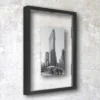 8" X 10" Float Thin Gallery Frame Black - Project 62™