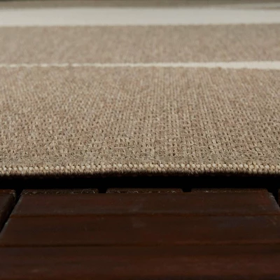 Grace Geo Circle Indoor/Outdoor Rug - Tan - Project 62™ 4 Grace Geo Circle Indoor/Outdoor Rug - Tan - Project 62™ - Image 4