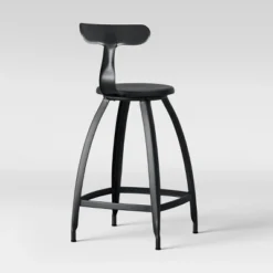 Seidler Architect Industrial Counter Height Barstool Black - Project 62™ -Cheap Project 62 Store GUEST a0f73ba8 29e3 4808 b6fe 423659e57fc9