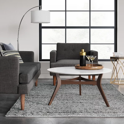 Chunky Knit Wool Woven Rug - Project 62 2 Chunky Knit Wool Woven Rug - Project 62 - Image 2