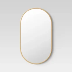 16" X 28" Metal Oval Pill Mirror - Project 62™ -Cheap Project 62 Store GUEST ac1a0369 9fed 4f6b 991e 2e92167e9794