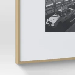 19.4" X 22.4" Matted To 11" X 14" Thin Gallery Oversized Image Frame Brass - Project 62™ -Cheap Project 62 Store GUEST b11ca66e 9eea 4367 8a4d b572dcf58125