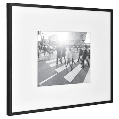 Thin Gallery Matted Photo Frame Black - Project 62™ 1 Thin Gallery Matted Photo Frame Black - Project 62™