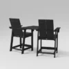 Moore 3pc POLYWOOD Patio Counter Chair Set With Connecting Table - Project 62™