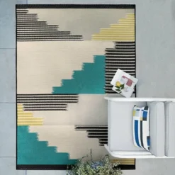 5' X 7' Outdoor Rug Modern Tapestry - Project 62™ -Cheap Project 62 Store GUEST be7bc79f 1351 4d5d 83dc 8d22438c1251