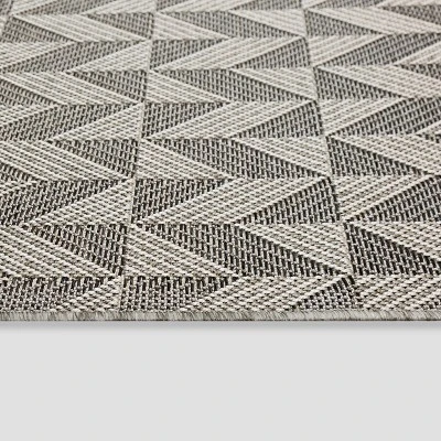 Shifted Chevron Outdoor Rug - Project 62 3 Shifted Chevron Outdoor Rug - Project 62 - Image 3
