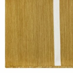 5' X 7' Outdoor Rug Broken Stripe Mustard - Project 62™