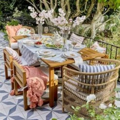 Kaufmann Wood Rectangle Patio Dining Table, Outdoor Furniture - Natural - Project 62™ -Cheap Project 62 Store GUEST dc53ac02 07f0 4eb7 996f a4f492638c48