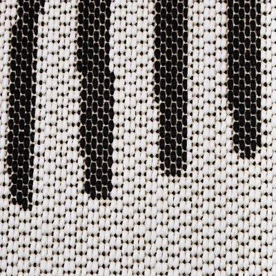 5' X 7' Modern Sun Outdoor Rug Black - Project 62™ 2 5' X 7' Modern Sun Outdoor Rug Black - Project 62™ - Image 2