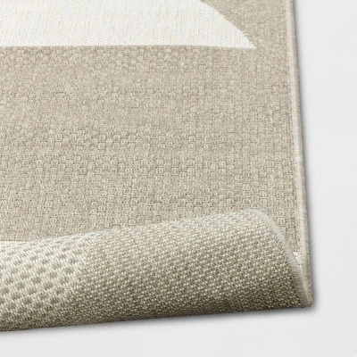 Grace Geo Circle Indoor/Outdoor Rug - Tan - Project 62™ 3 Grace Geo Circle Indoor/Outdoor Rug - Tan - Project 62™ - Image 3