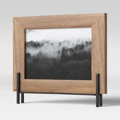 5" X 7" Natural Frame With Stand Brown - Project 62™ 2 5" X 7" Natural Frame With Stand Brown - Project 62™ - Image 2