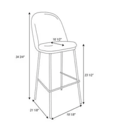 Nils Brass Base Counter Height Barstool - Project 62™ -Cheap Project 62 Store GUEST f3b5ce5c 744a 464c 8ef2 21926cc9dce4
