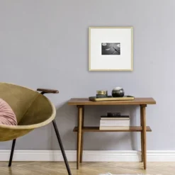 12.9" X 12.9" Matted To 4" X 6" Thin Metal Gallery Frame Brass - Project 62™ -Cheap Project 62 Store GUEST fdf3573c 62ee 49ec 8895 fbeea80bb46f